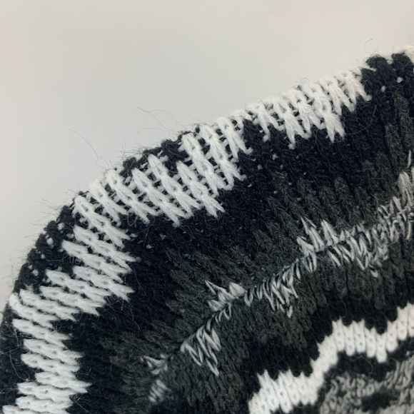 Carol Reed Womens Nordic Snowflake Sweater Mock Neck Ribbed Lg? Cozy Cabincore - Picture 9 of 12